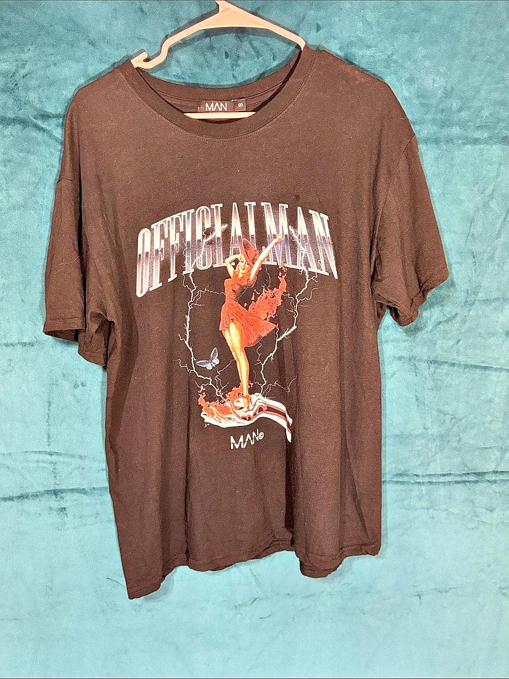 BoohooMAN Graphic Short Sleeve Tee Size Small